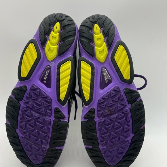 TEVA WOMEN’S TEVASPHERE SIZE 9 PURPLE & BLACK TRAIL RUNNING SHOES 1002261 - Picture 11 of 14
